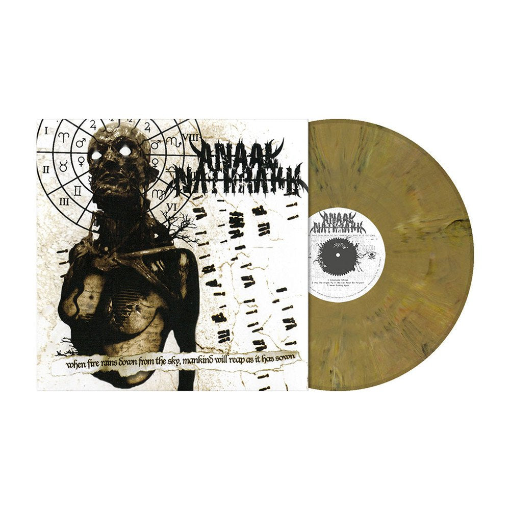 Anaal Nathrakh "When Fire Rains Down From The Sky.." Brown Beige Marbled Vinyl