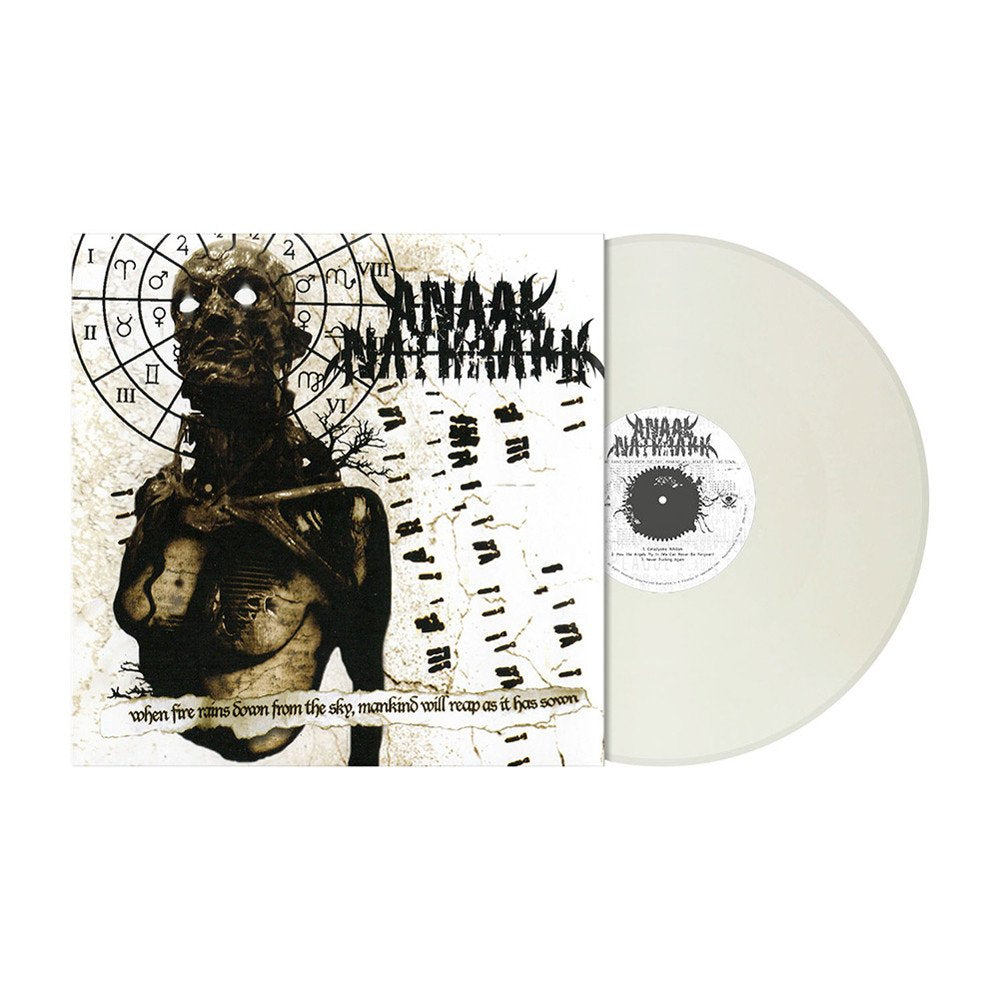 Anaal Nathrakh "When Fire Rains Down From The Sky.." Clear Fog White Marbled Vinyl