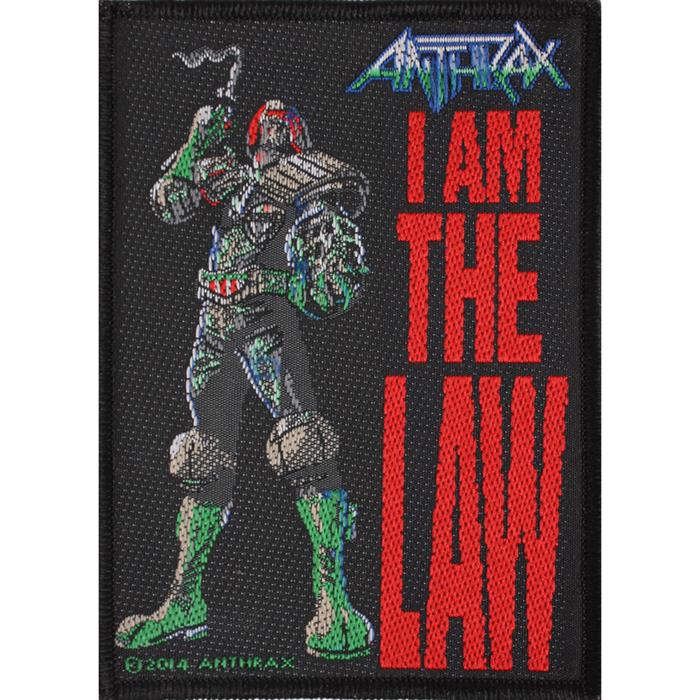 Anthrax "I Am The Law" Patch