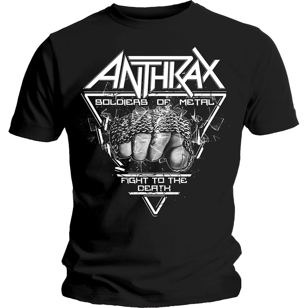 Anthrax "Soldiers Of Metal" T shirt