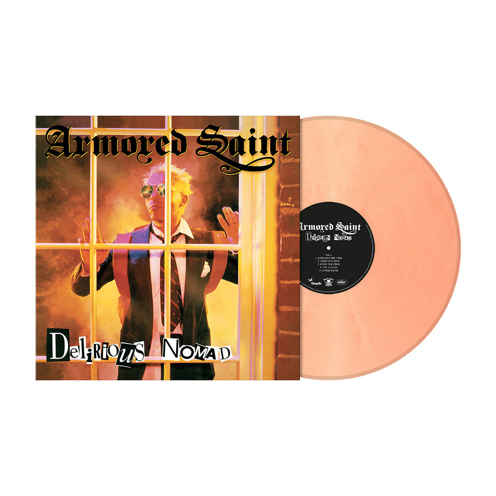 Armored Saint "Delirious Nomad" Clear Light Salmon Vinyl