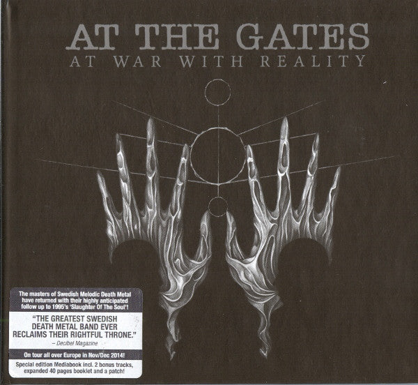 At The Gates "At War With Reality" 40 Page Mediabook CD