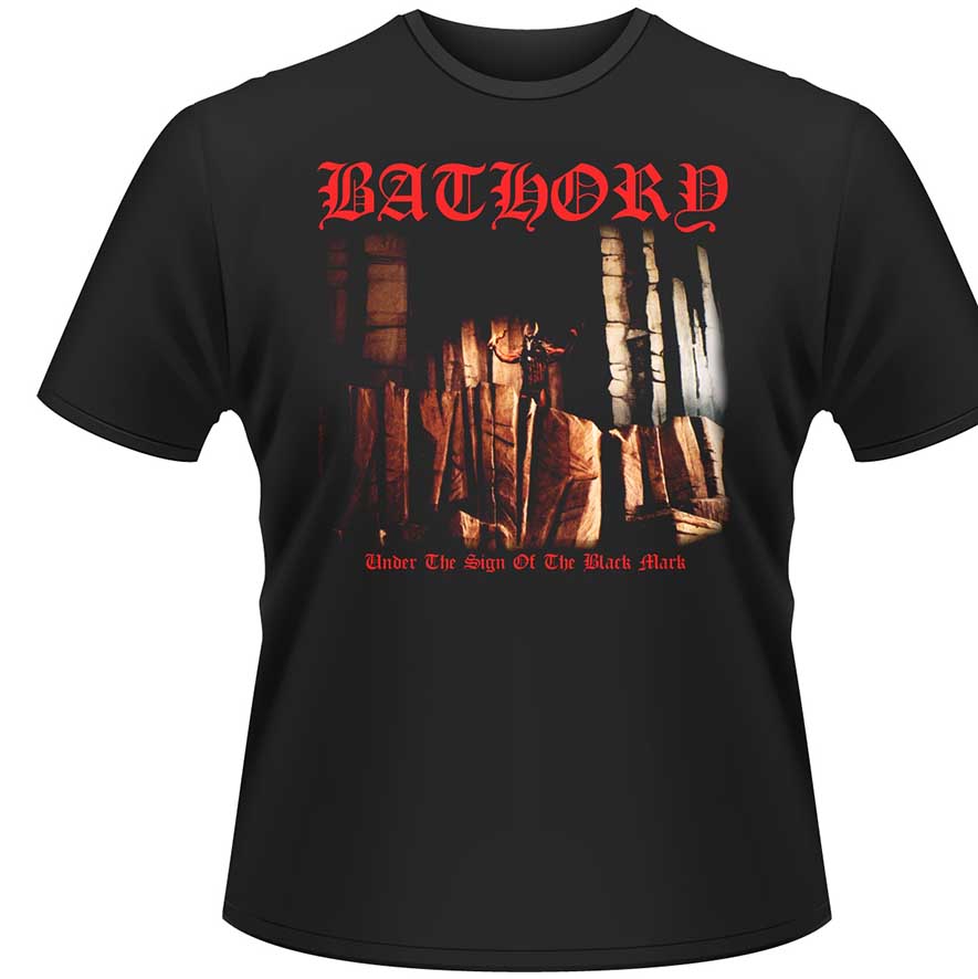 Bathory "Under The Sign Of The Black Mark" T Shirt
