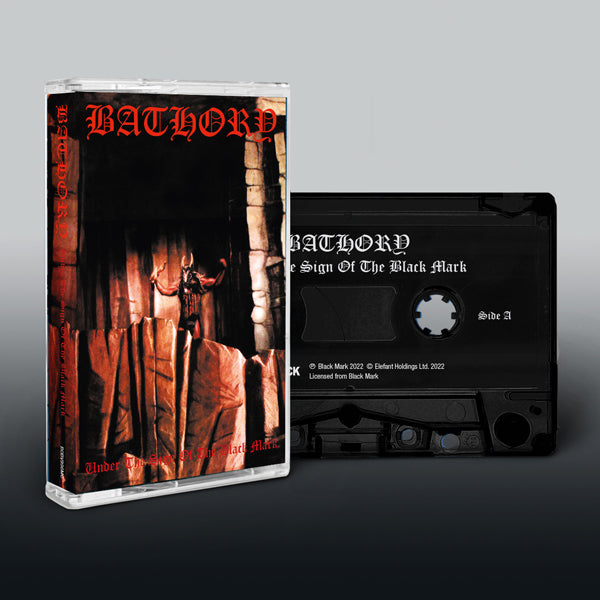 Bathory "Under The Sign Of The Black Mark" Cassette Tape