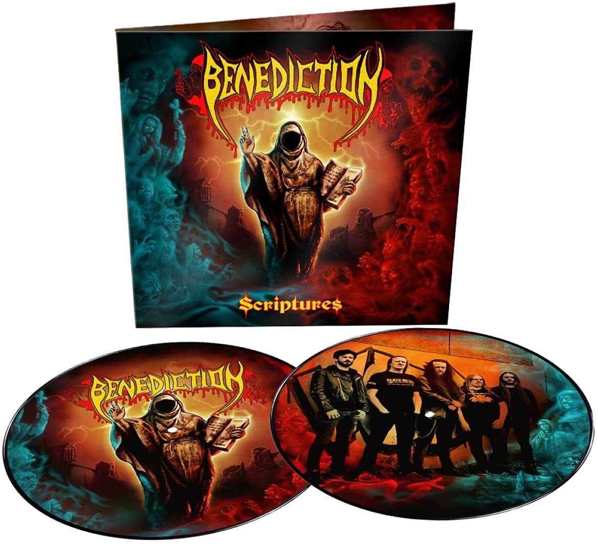 Benediction feat. Kam Lee "Scriptures" Gatefold 2x12" PIcture Disc Vinyl