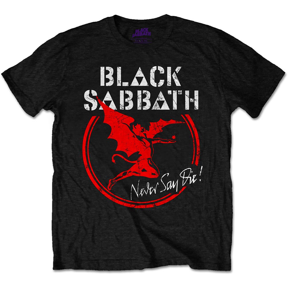 Black Sabbath Red Henry Tie Dye Ufficiale Merce T-Shirt M/L/XL Nuovo - Foto 12