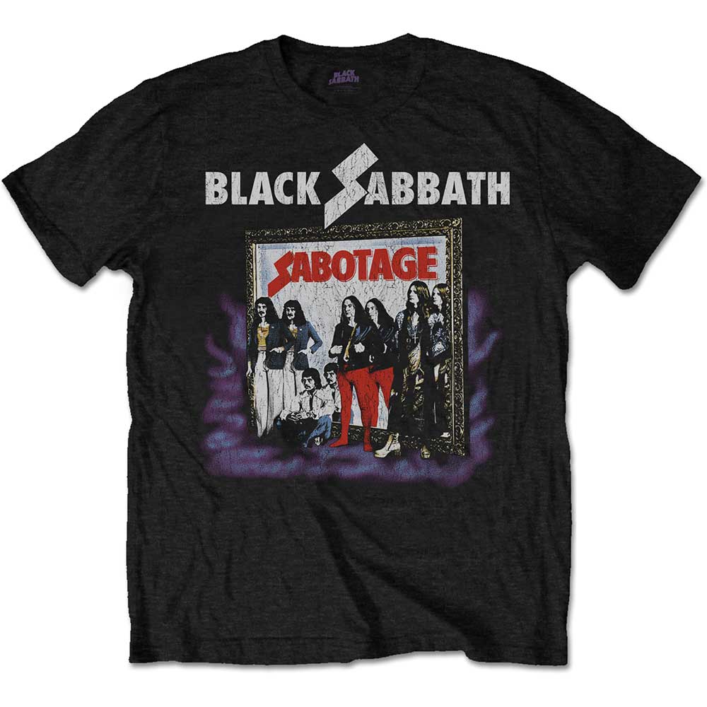 Black Sabbath "Sabotage Vintage" T shirt