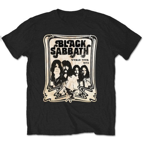 Black Sabbath "World Tour 1978" T shirt