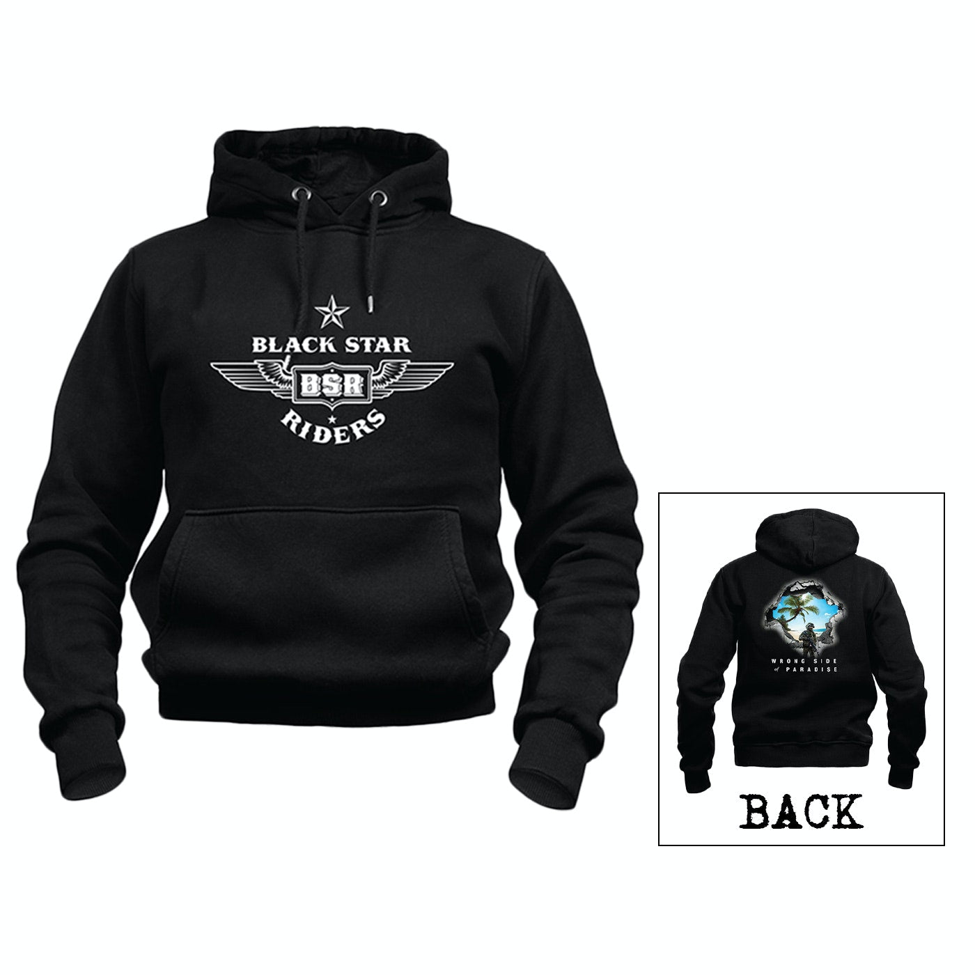 Black Star Riders "Wrong Side Of Paradise" Pullover Hoodie