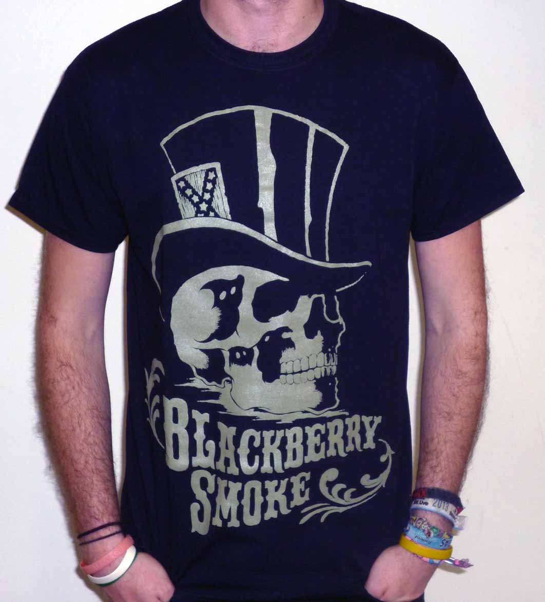 Blackberry Smoke "Skull & Tophat" T-shirt