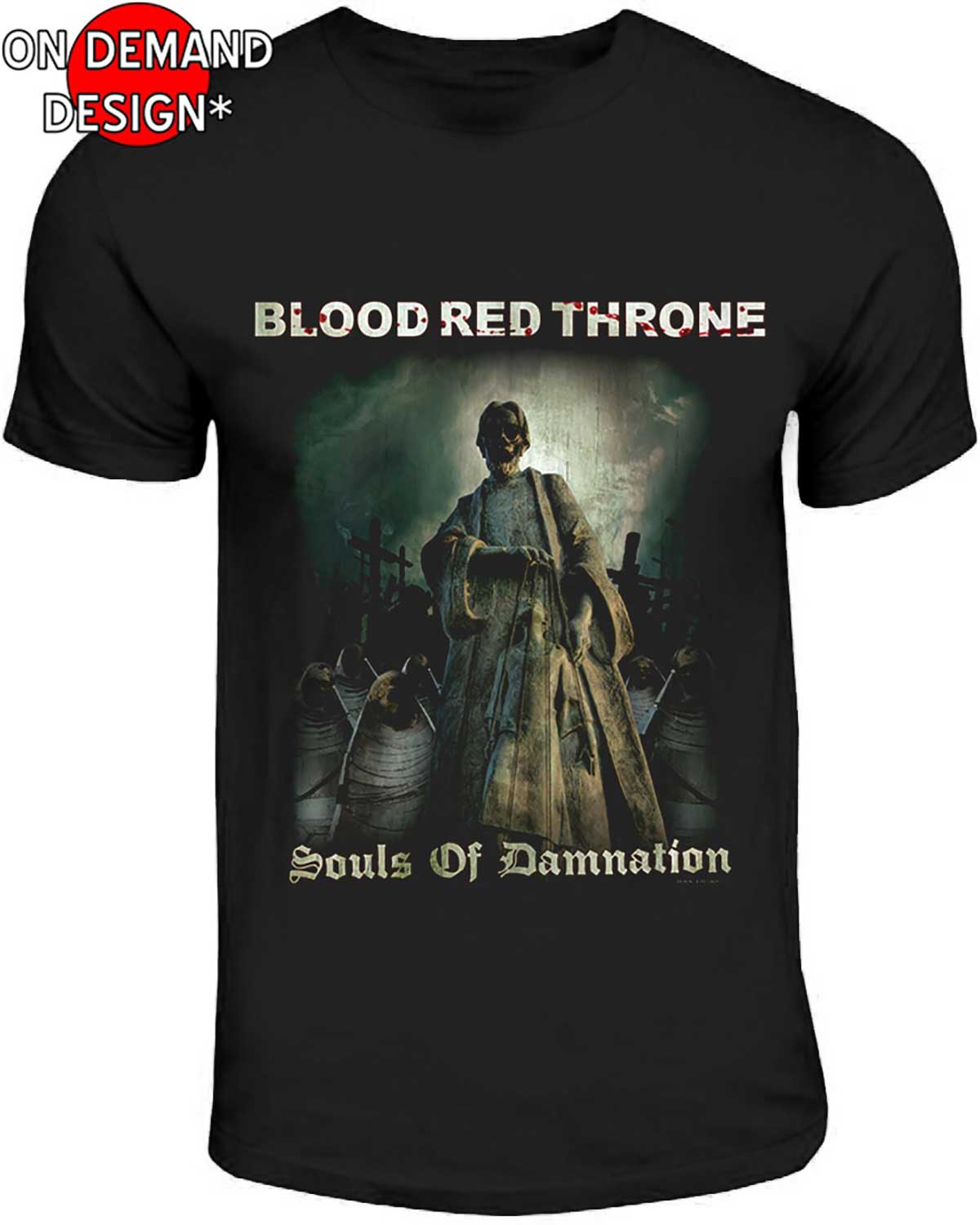 Blood Red Throne "Souls Of Damnation" T shirt