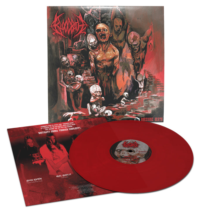 Bloodbath "Breeding Death" Red Vinyl