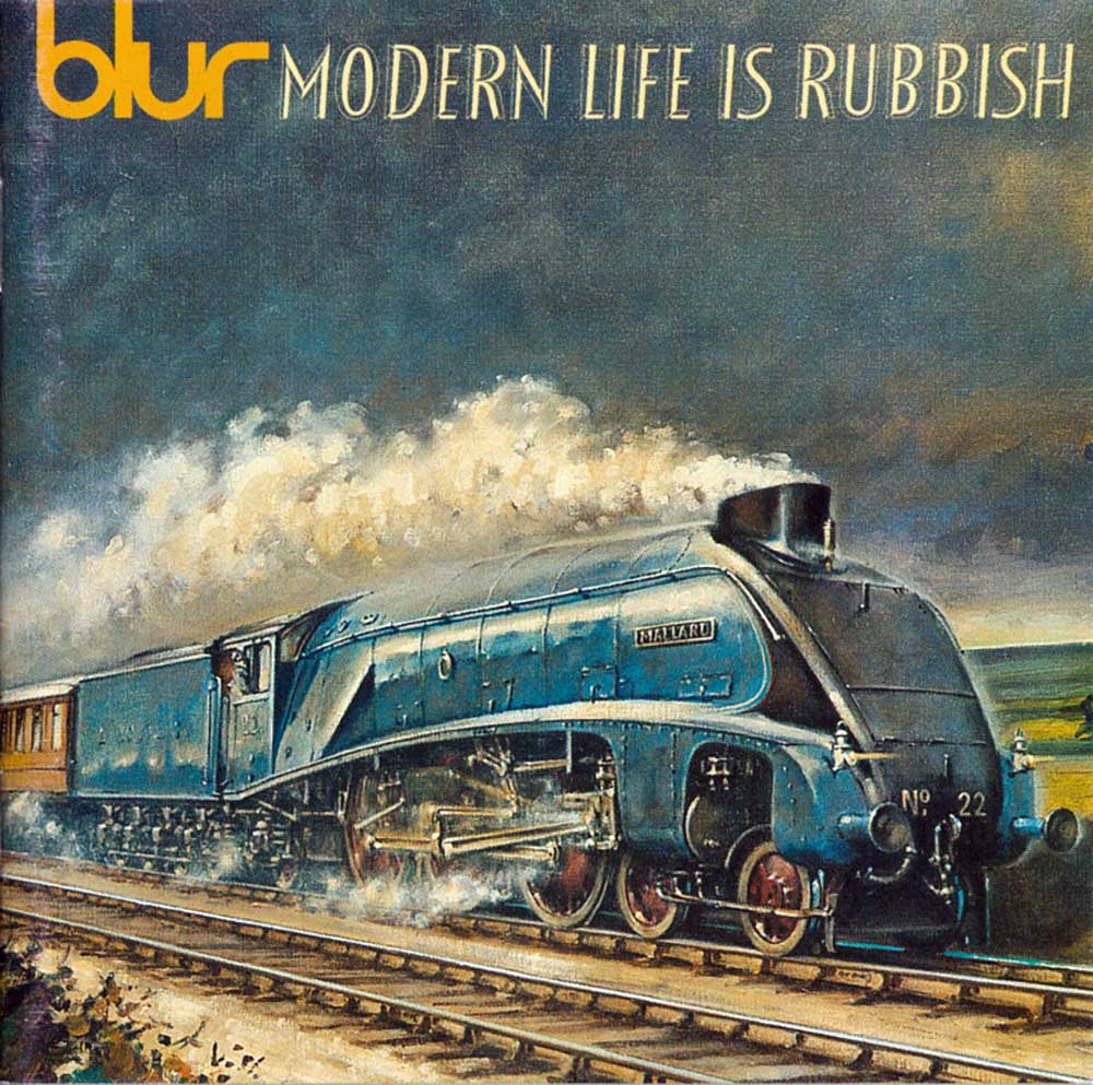 Blur "Modern Life Is Rubbish" CD