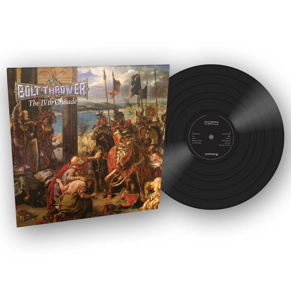 Bolt Thrower "The IVth Crusade" FDR Black Vinyl