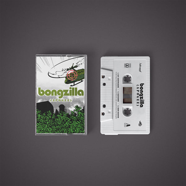 Bongzilla "Apogee" White Cassette Tape