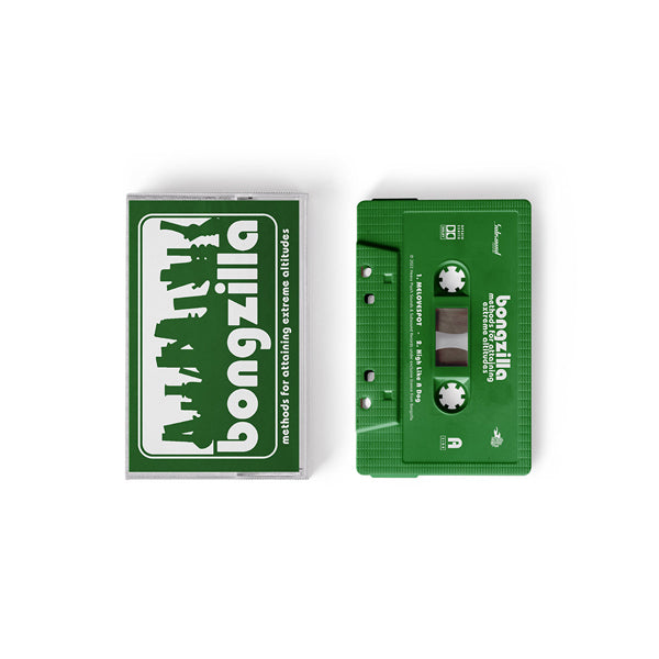 Bongzilla "Methods For Attaining Extreme Altitudes" Green Cassette Tape