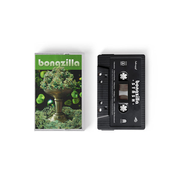 Bongzilla "Stash" Black Cassette Tape