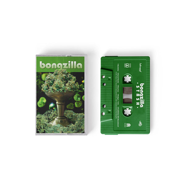 Bongzilla "Stash" Green Cassette Tape
