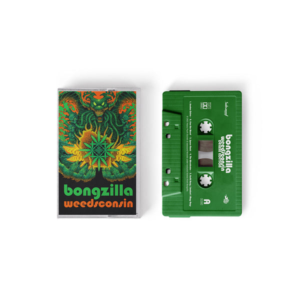 Bongzilla "Weedsconsin" Green Cassette Tape