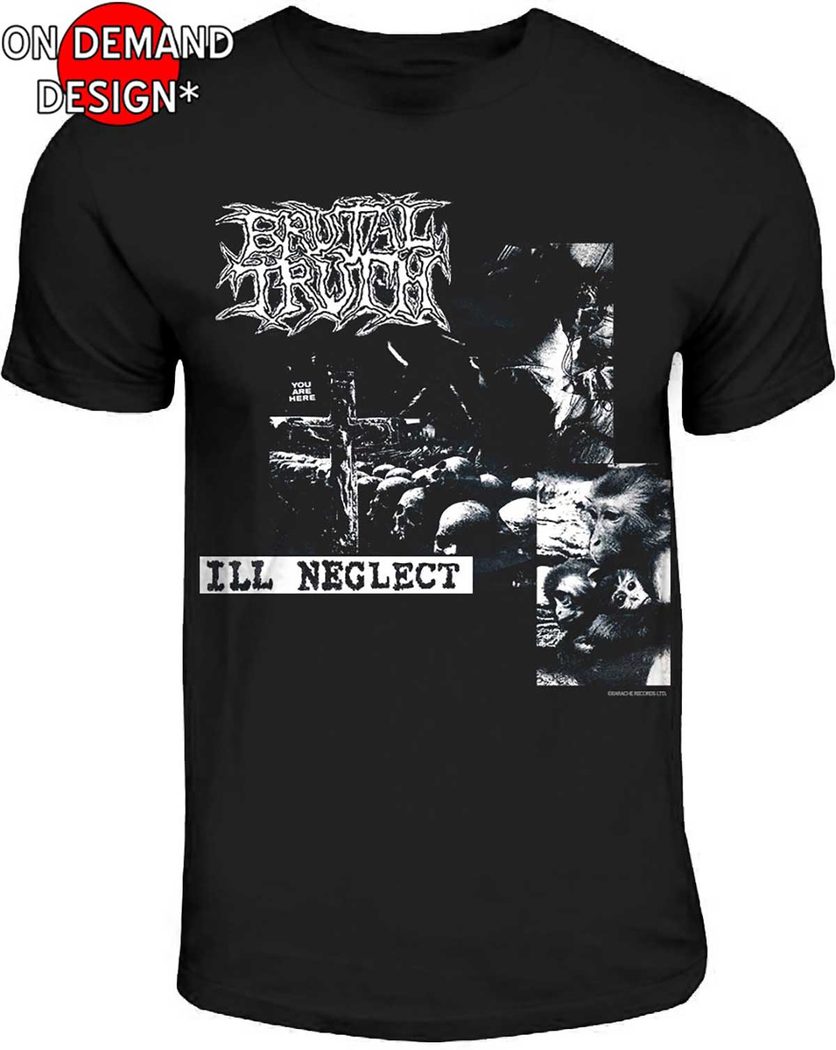 Brutal Truth "Ill Neglect" T shirt