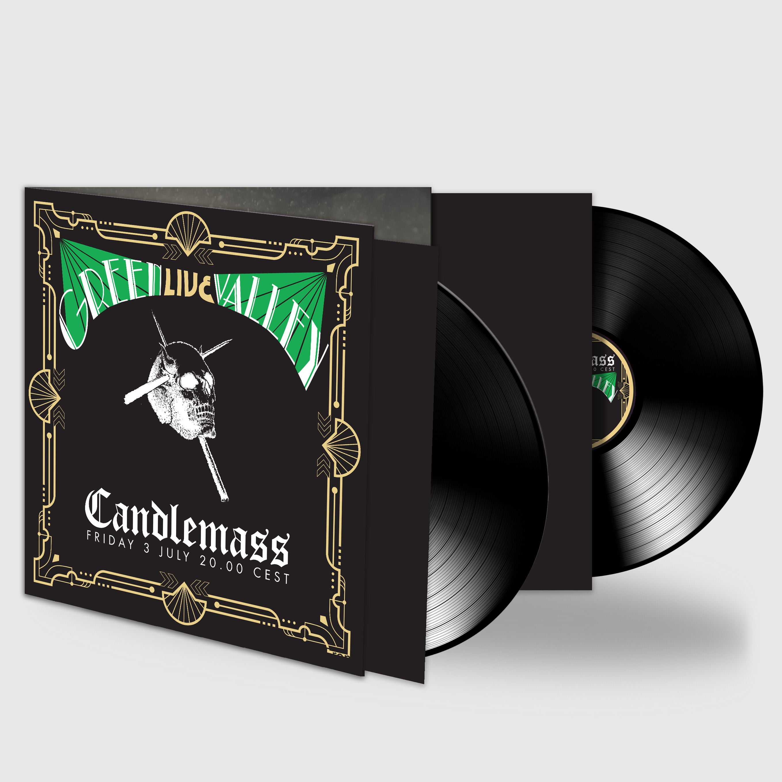 米、欧2LP Candlemass Green Valley Live VILELP891 PEACEVILLE 未開封 /00660 Green Valley (Live) | Candlemass | Peaceville