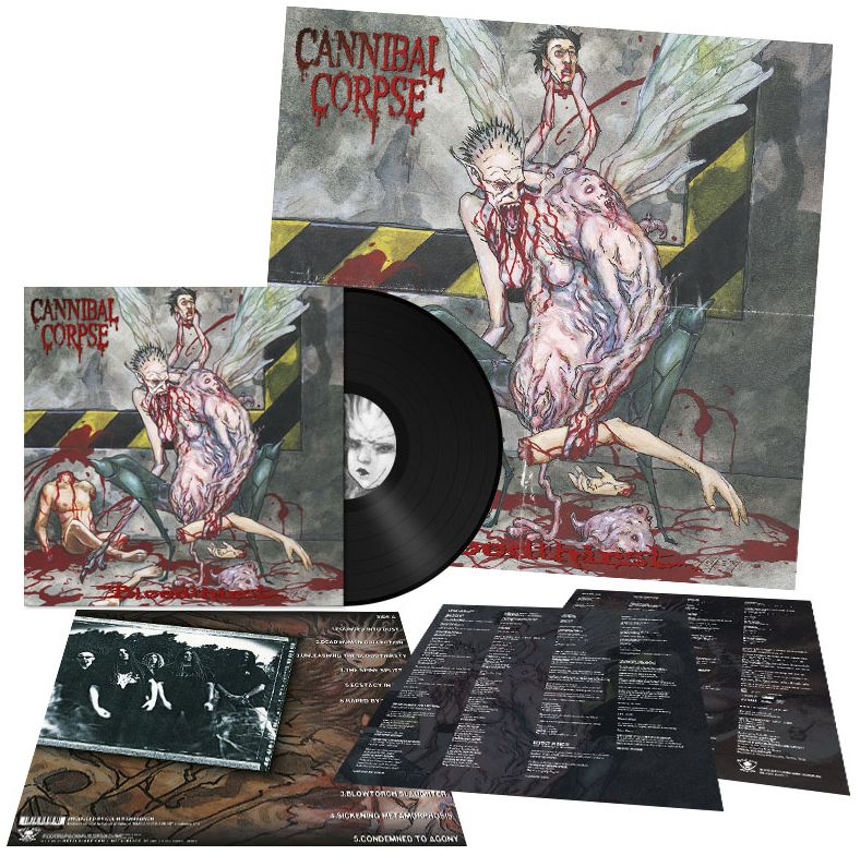 Cannibal Corpse "Bloodthirst" 180g Black Vinyl