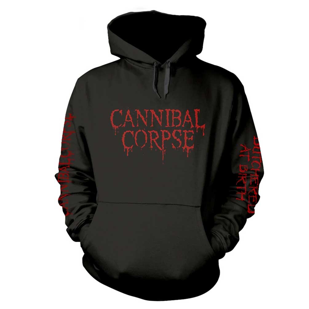 Cannibal Corpse "Butchered At Birth Explicit" Pullover Hoodie