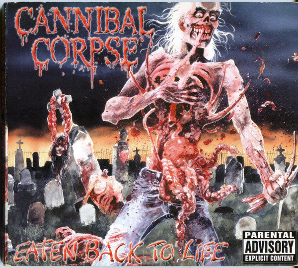 Cannibal Corpse "Eaten Back To Life" Uncensored Digipak