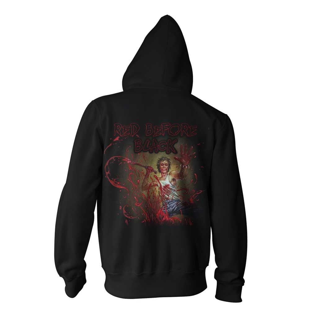 Cannibal Corpse Red Before Black Zip Hoodie Earache Records Ltd