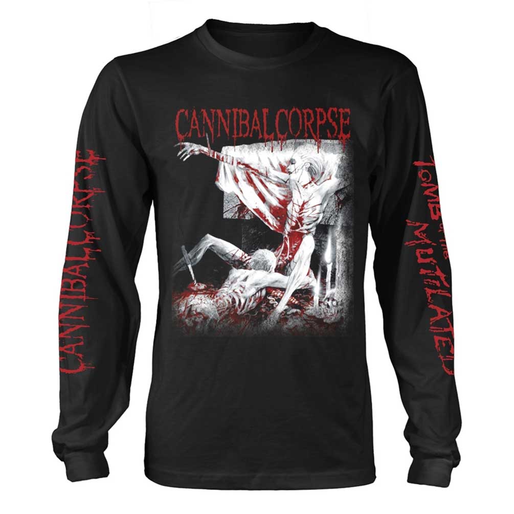 Cannibal Corpse "Tomb Of The Mutilated Explicit" Black Long Sleeve T shirt