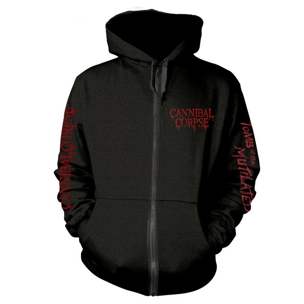 Cannibal Corpse "Tomb Of The Mutilated Explicit" Zip Hoodie