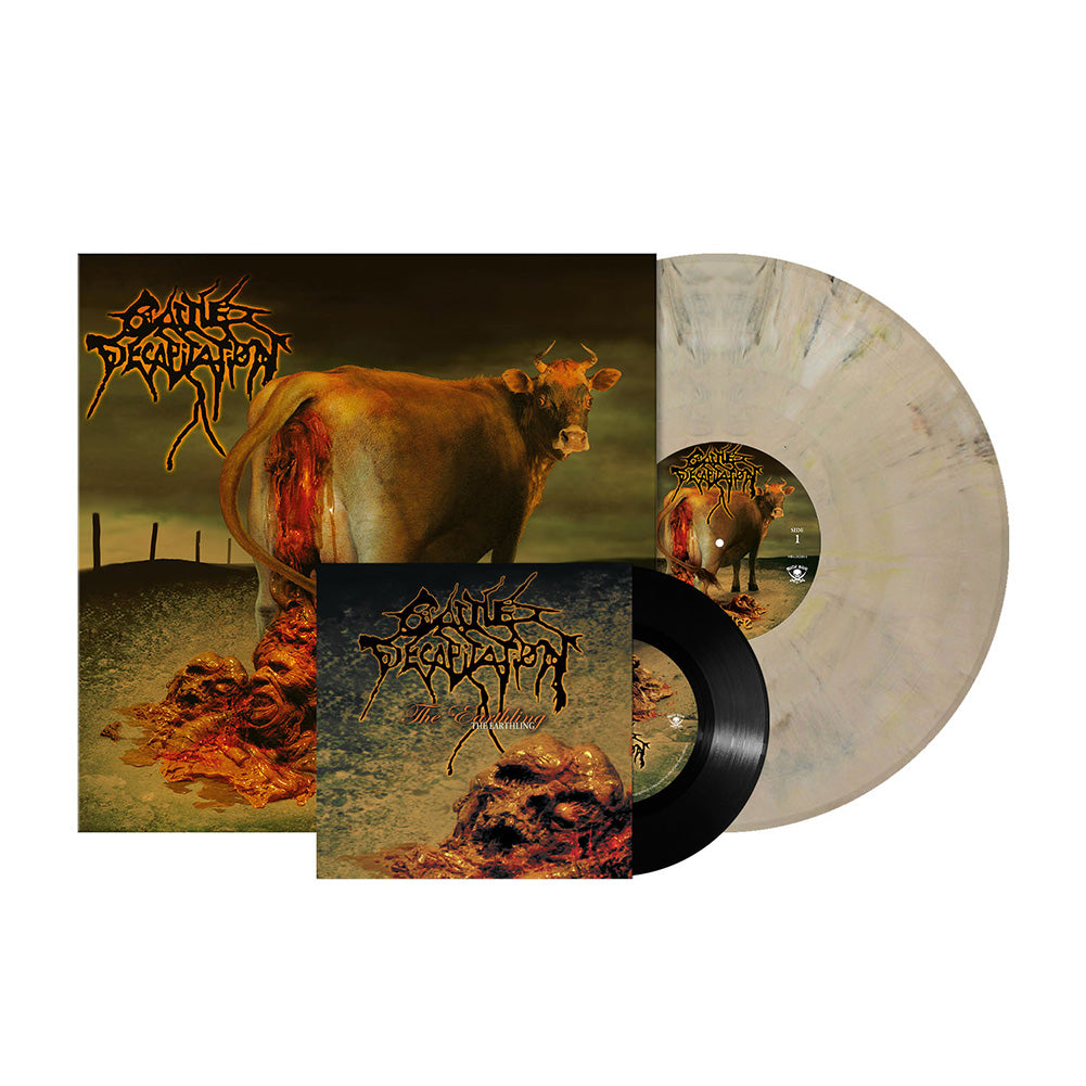 Cattle Decapitation "Humanure" Beige Marble Vinyl w/ 7" Vinyl