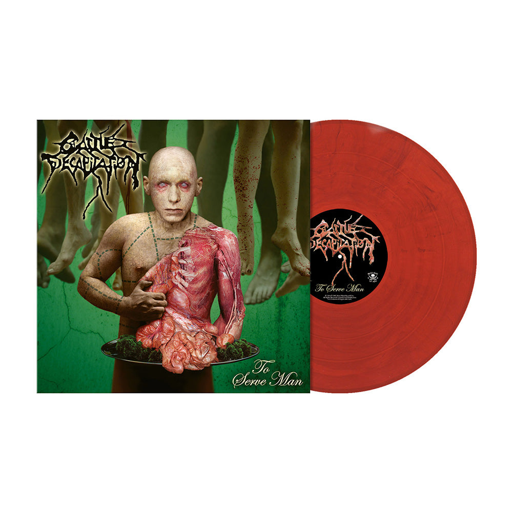 Cattle Decapitation "To Serve Man" Red Marbled Vinyl