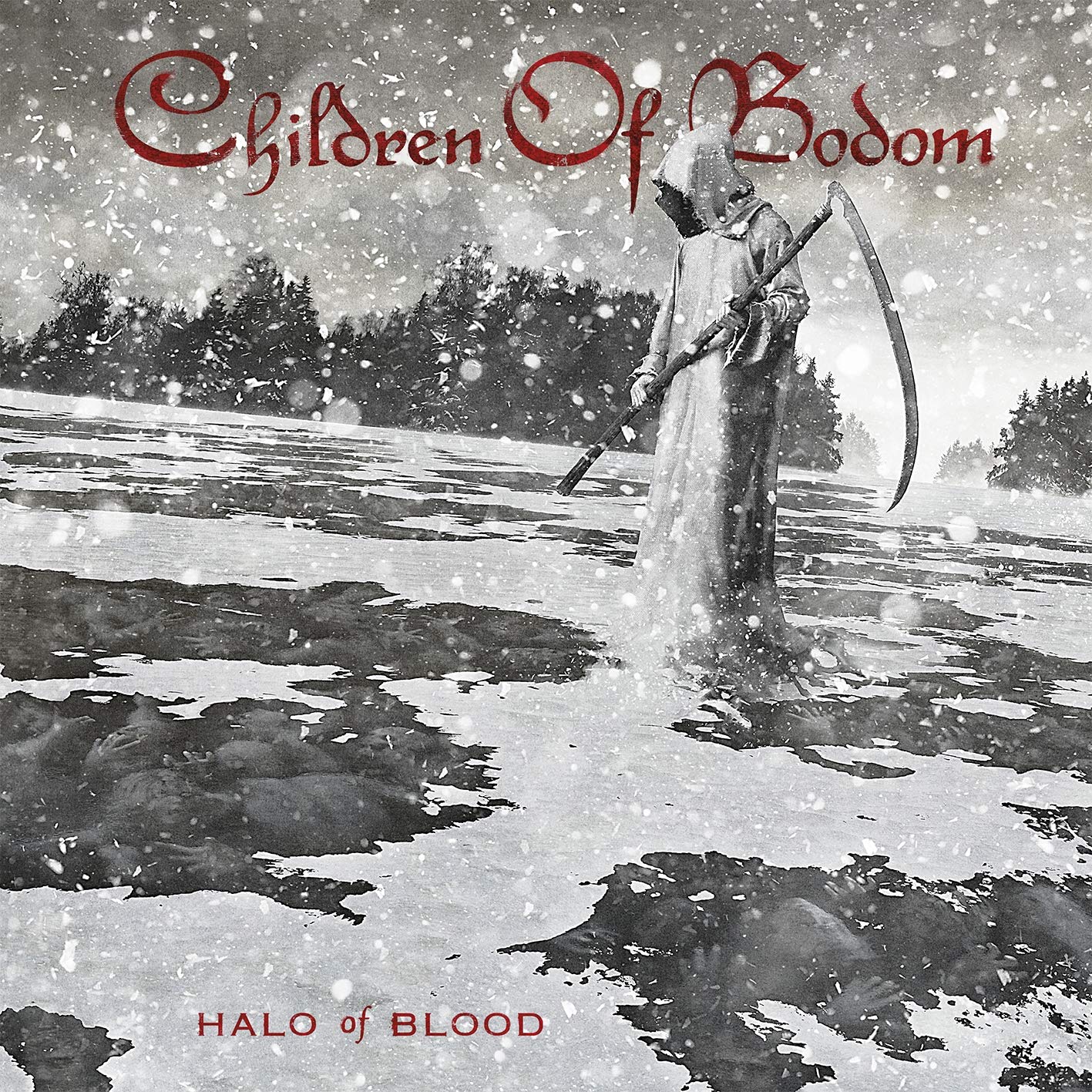 Children Of Bodom "Halo Of Blood" Eco Friendly Yellow Black Marble Vinyl