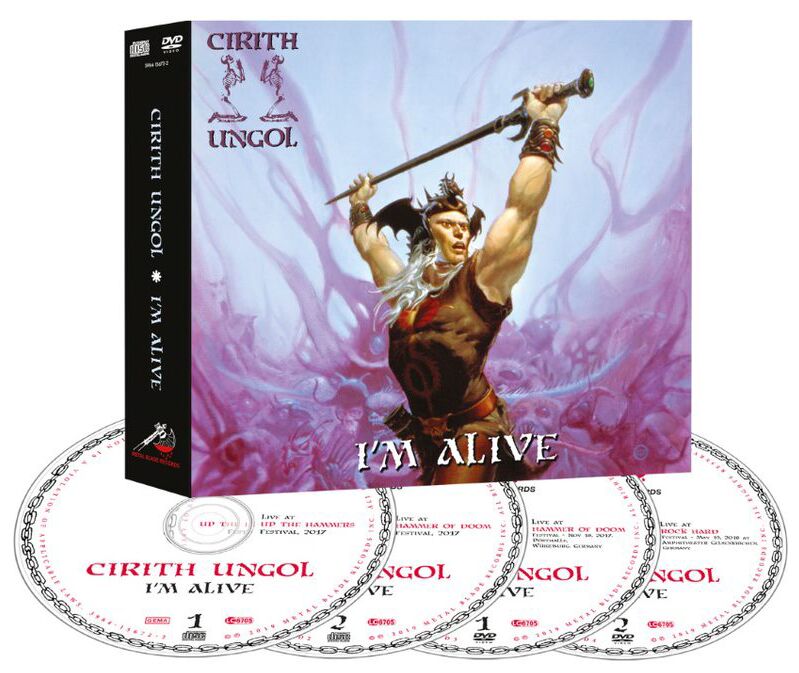 Cirith Ungol "I'm Alive" 2CD / 2 DVD