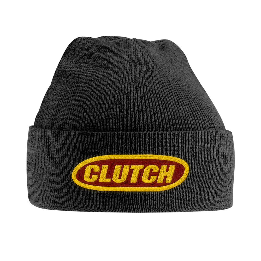 Clutch "Classic Logo" Black Beanie Hat