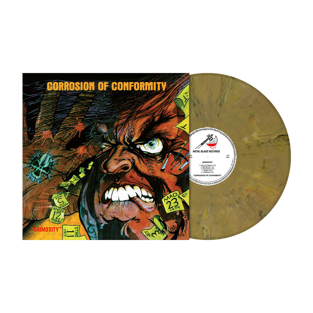 Corrosion Of Conformity "Animosity" Brown Beige Vinyl