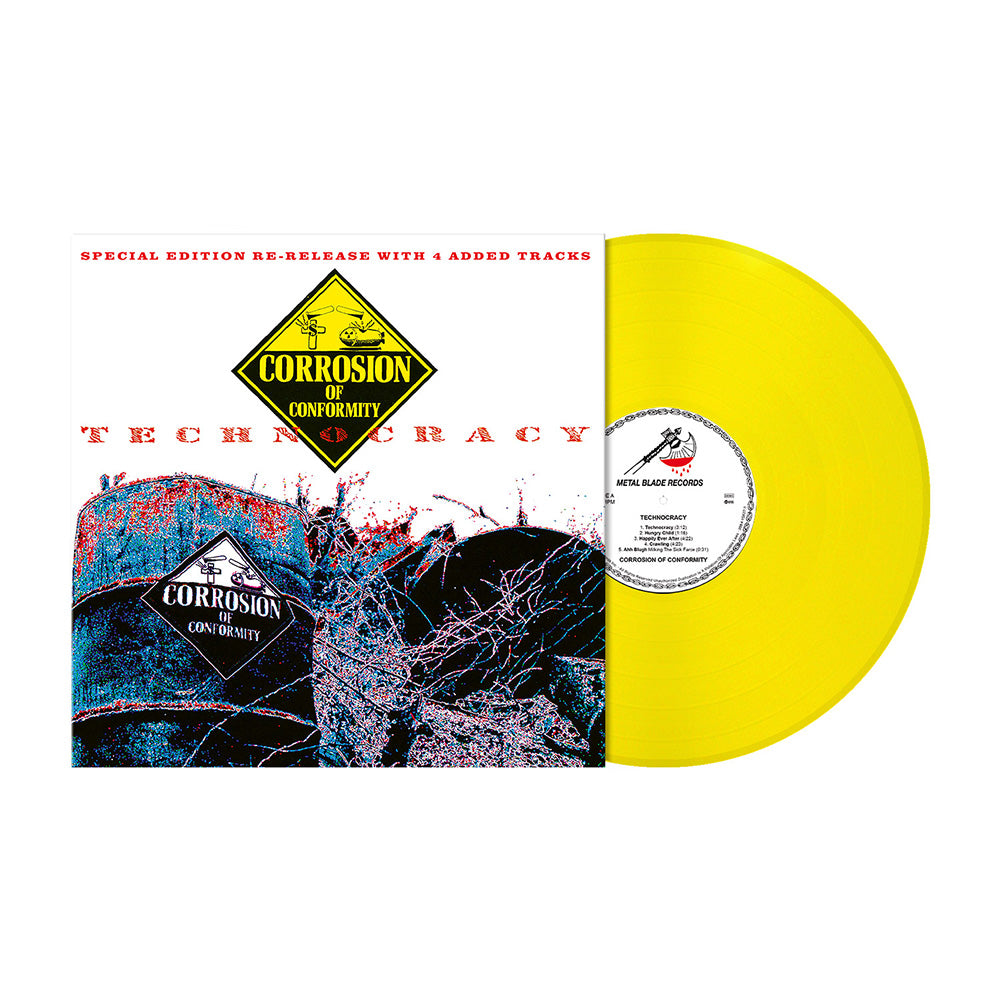 Corrosion Of Conformity "Technocracy" Yellow Vinyl