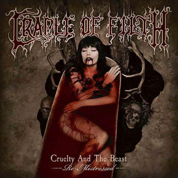 Cradle Of Filth "Cruelty And The Beast (Remistressed)" Gatefold 2x12" Red Vinyl