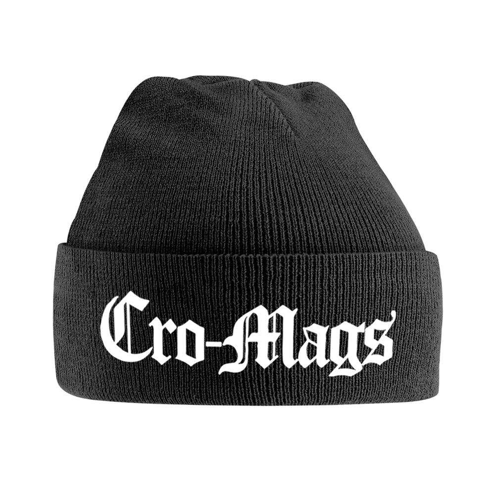 Cro-Mags "White Logo" Beanie Hat