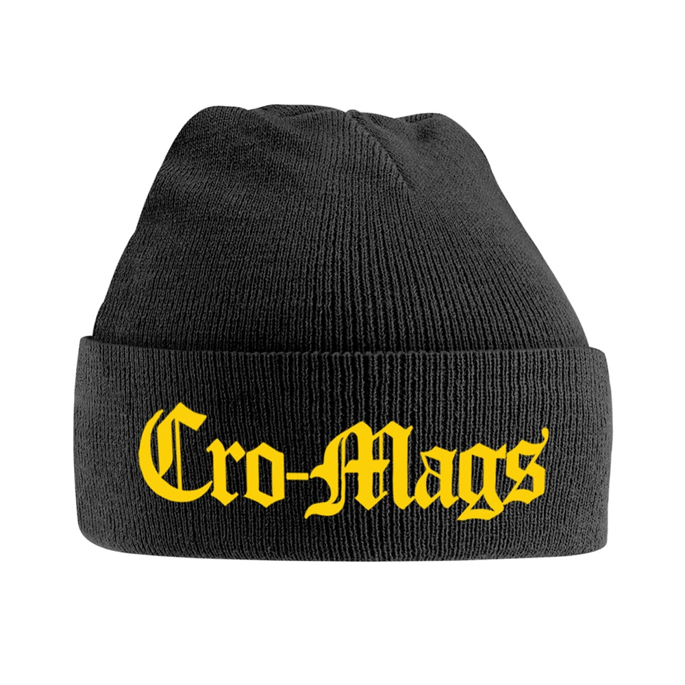 Cro-Mags "Yellow Logo" Beanie Hat