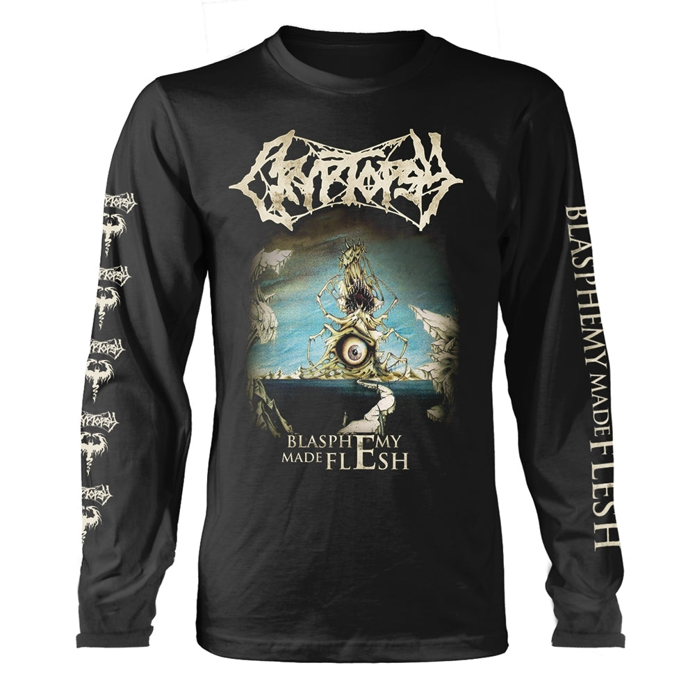 Cryptopsy "Blasphemy Made Flesh" Long Sleeve T shirt