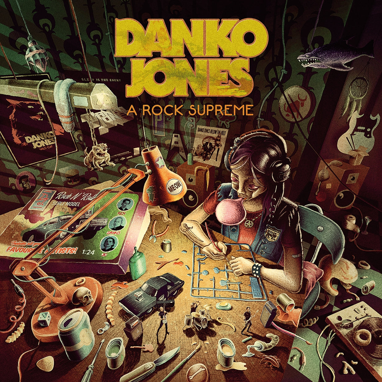 Danko Jones "A Rock Supreme" Burgundy Vinyl