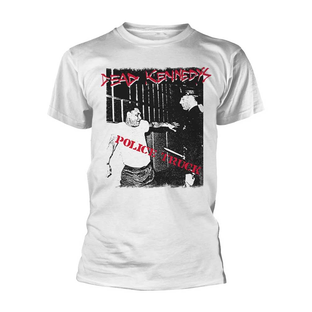 Dead Kennedys "Police Truck" White T shirt