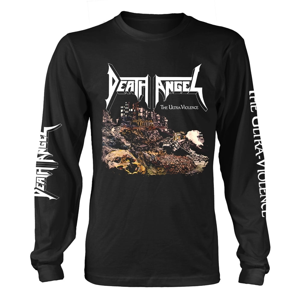 Death Angel "The Ultra-Violence" Black Long Sleeve T shirt