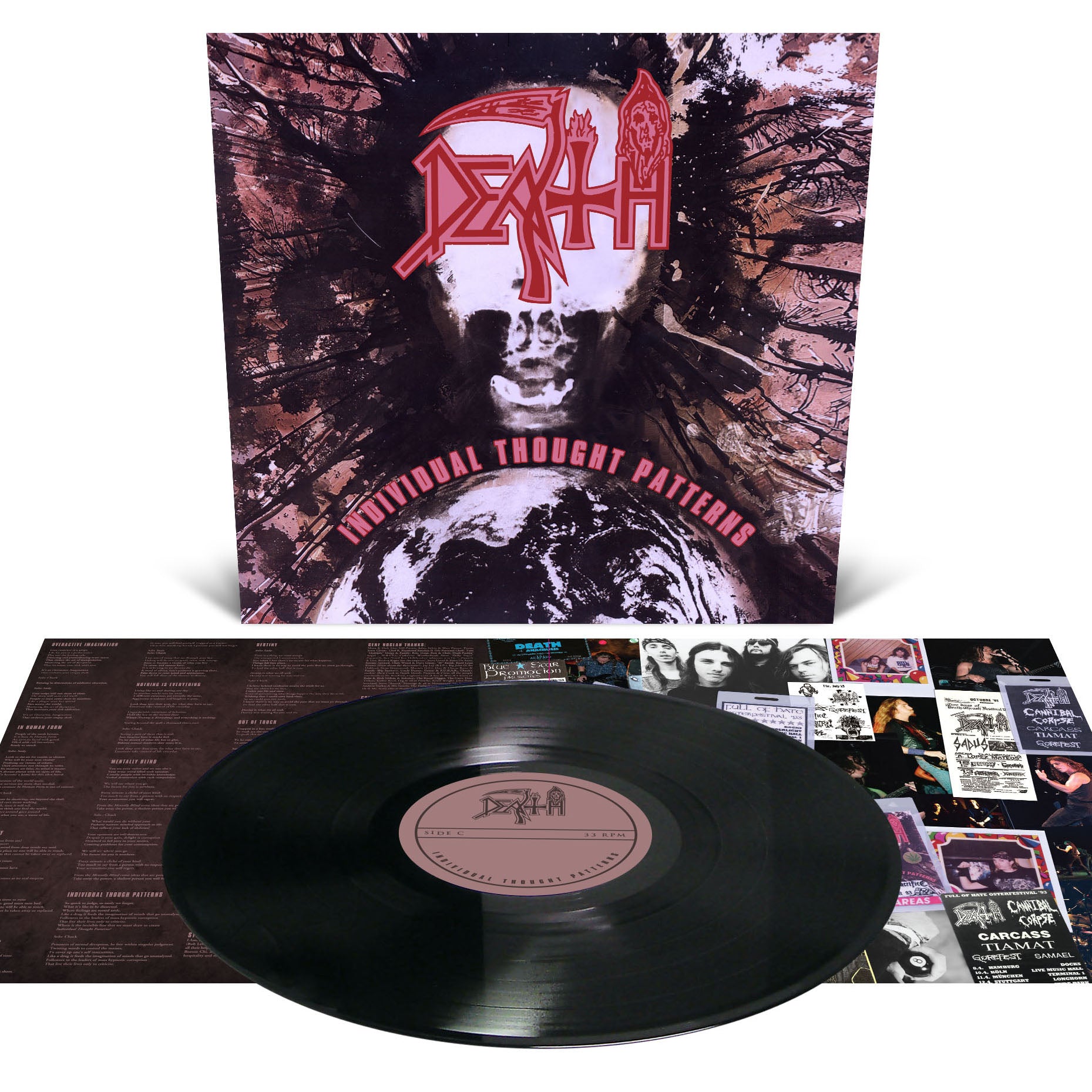 Death "Individual Thought Patterns" Black Vinyl