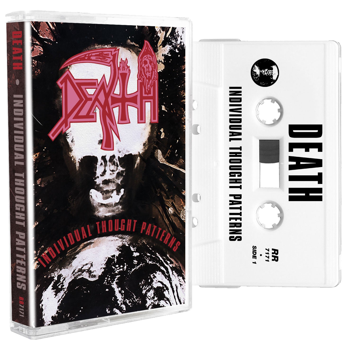 Death "Individual Thought Patterns" Limited Edition White Cassette Tape