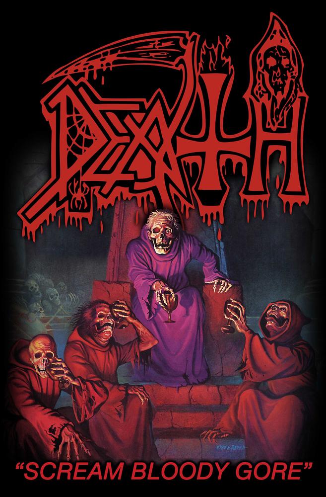 Death "Scream Bloody Gore" Flag