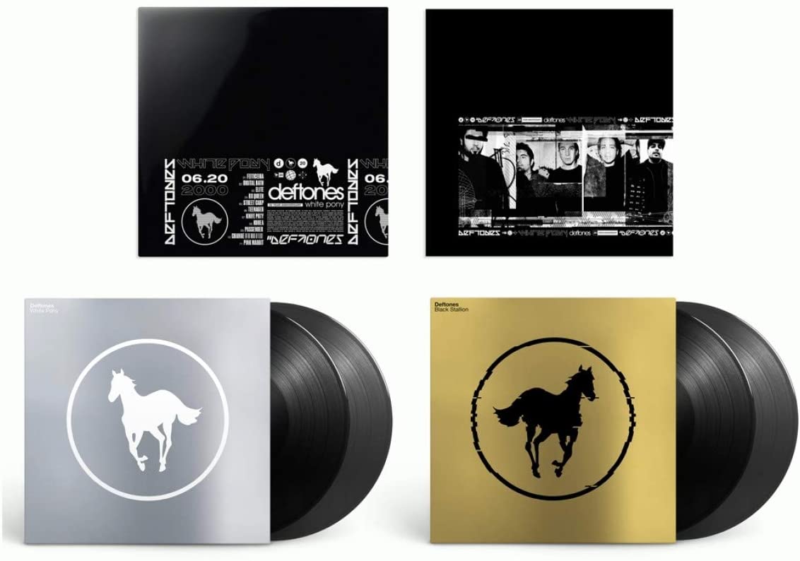 Deftones "White Pony / Black Stallion" 20th Anniversary 4LP Vinyl Box Set