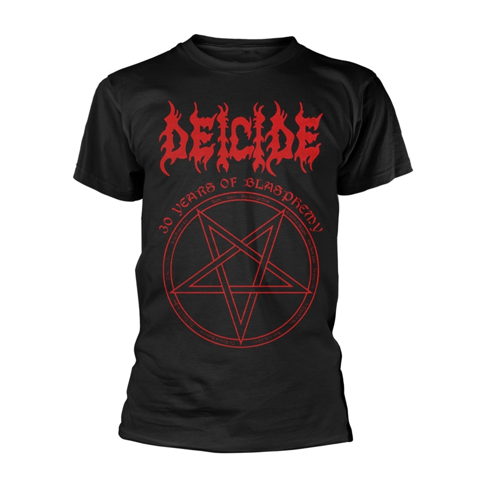 Deicide "30 Years Of Blasphemy" T shirt